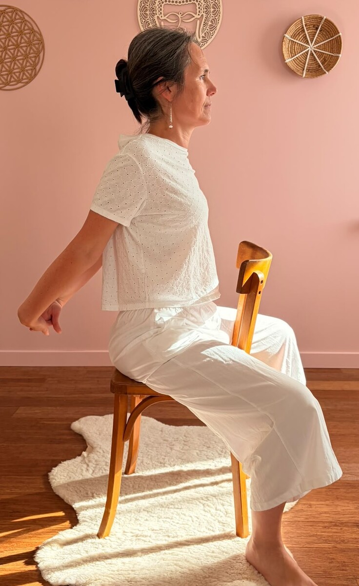 Yoga chaise Lamballe Valentine Bouvier